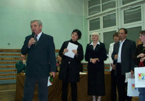 Od lewej Kazimierz Tischner, Maria Tuchowska, Jolanta Swiryd, Ewa Kowalska, Piotr Kak